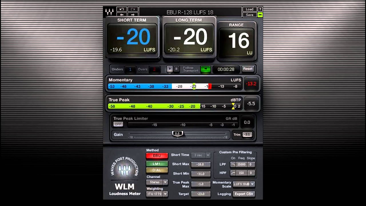 WLM Plus Loudness Meter