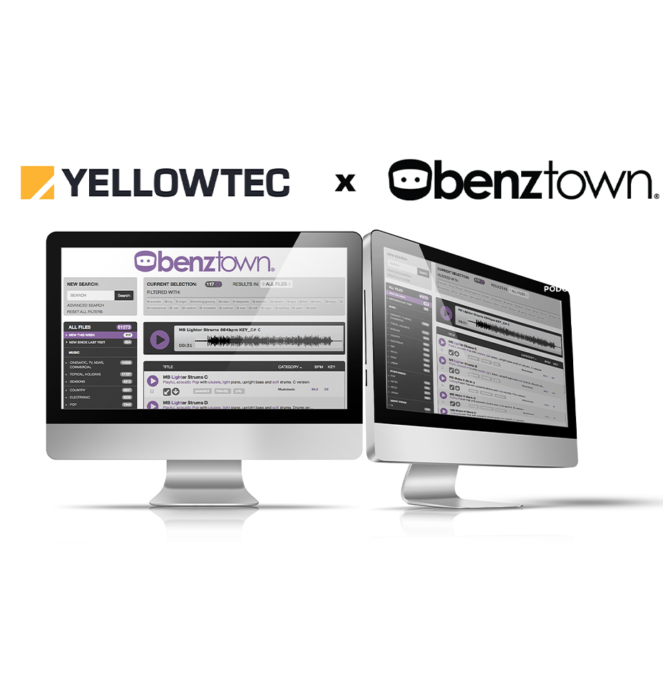 Benztown Yellowtech Podcast Mic Partnership